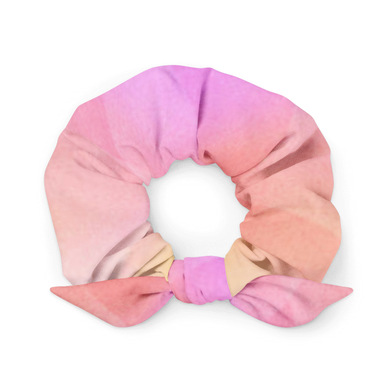 Sunsetpetal Twist Scrunchie