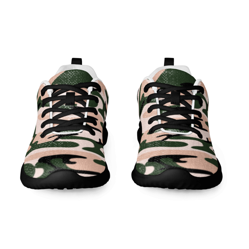 Brown Camo Athletic Shoes