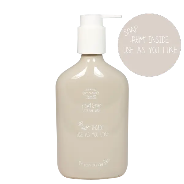 Handzeep - rum inside. use as you like