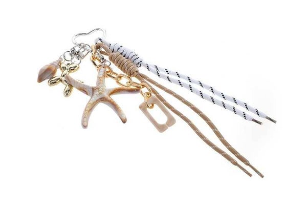 Bag Charm/sleutelhanger Beach natural