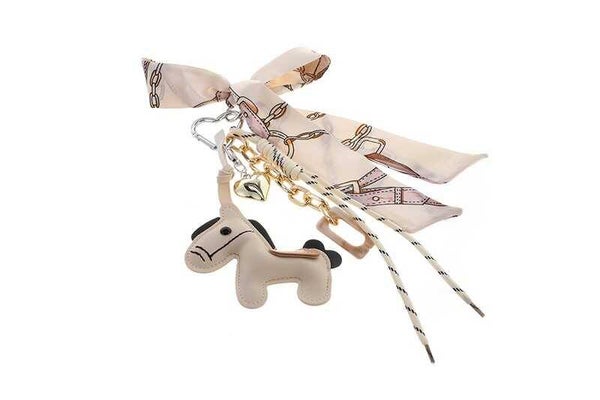 Bag Charm/sleutelhanger Silky natural