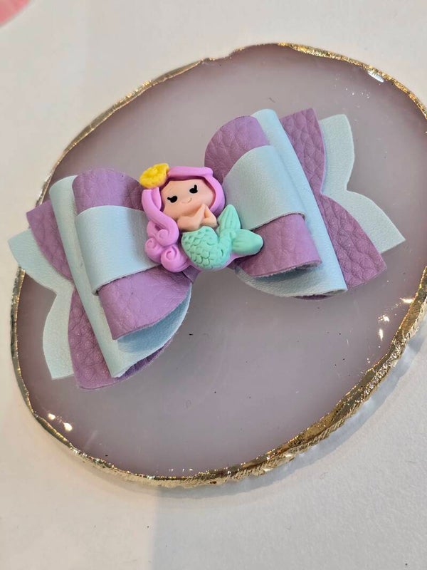 Zeemeermin mintgroen/lila