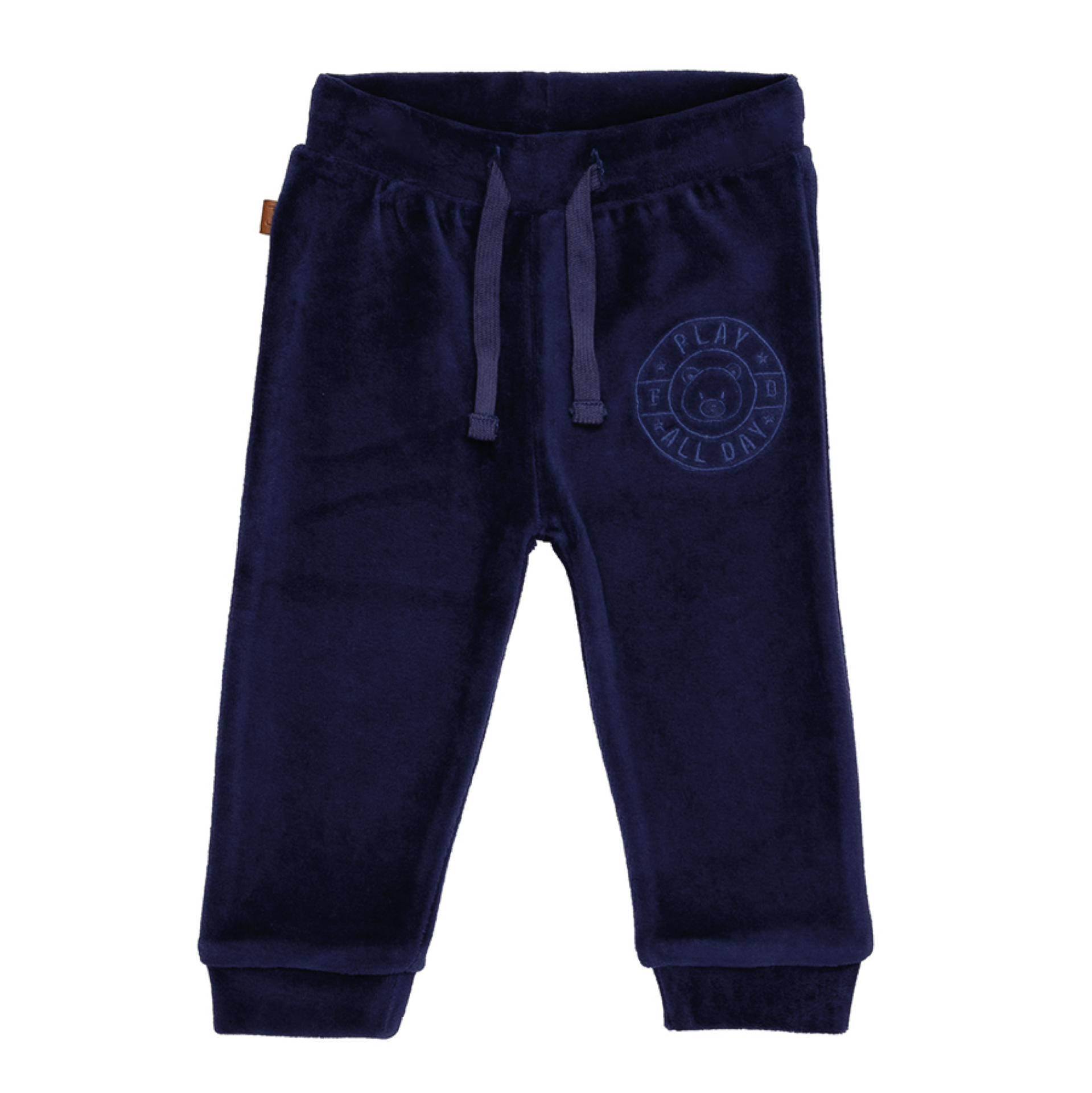 Play All Day Baby Velvet Pants | Patriot Blue