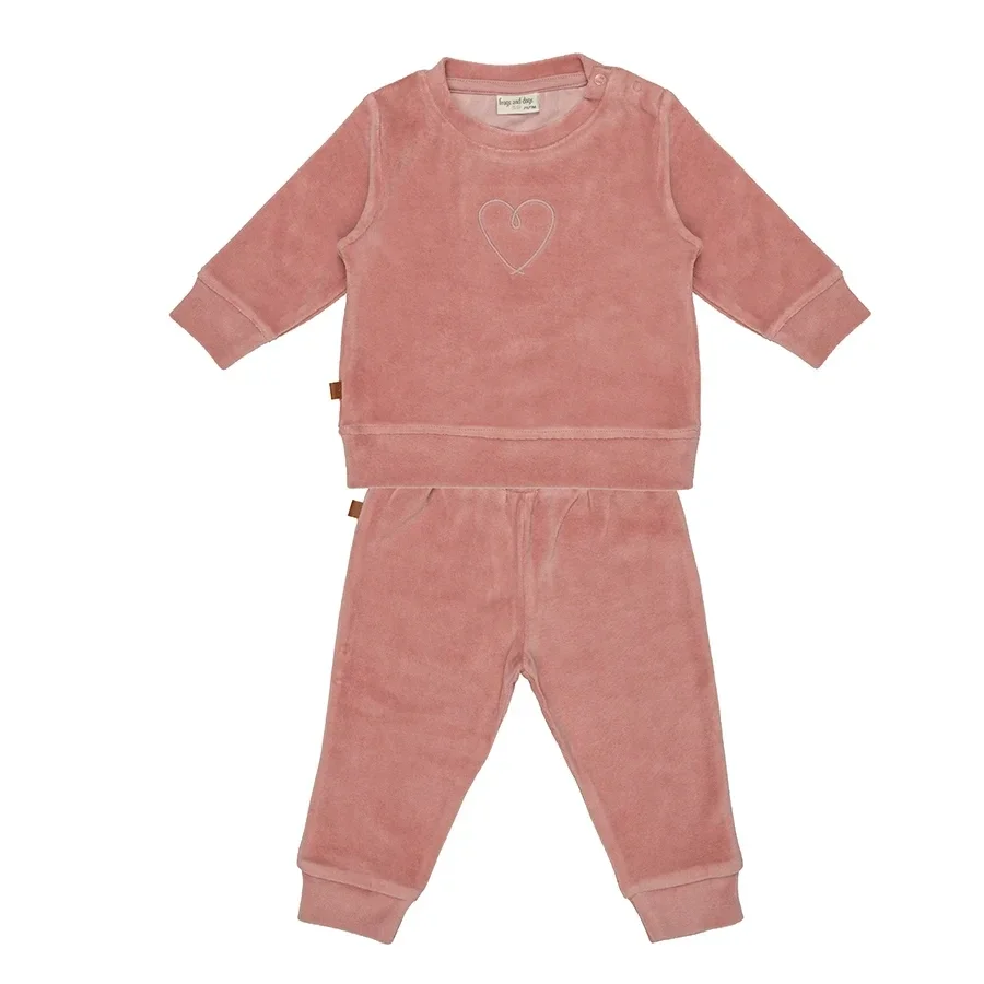 F&D Velours Baby Pyjama | Zephyr