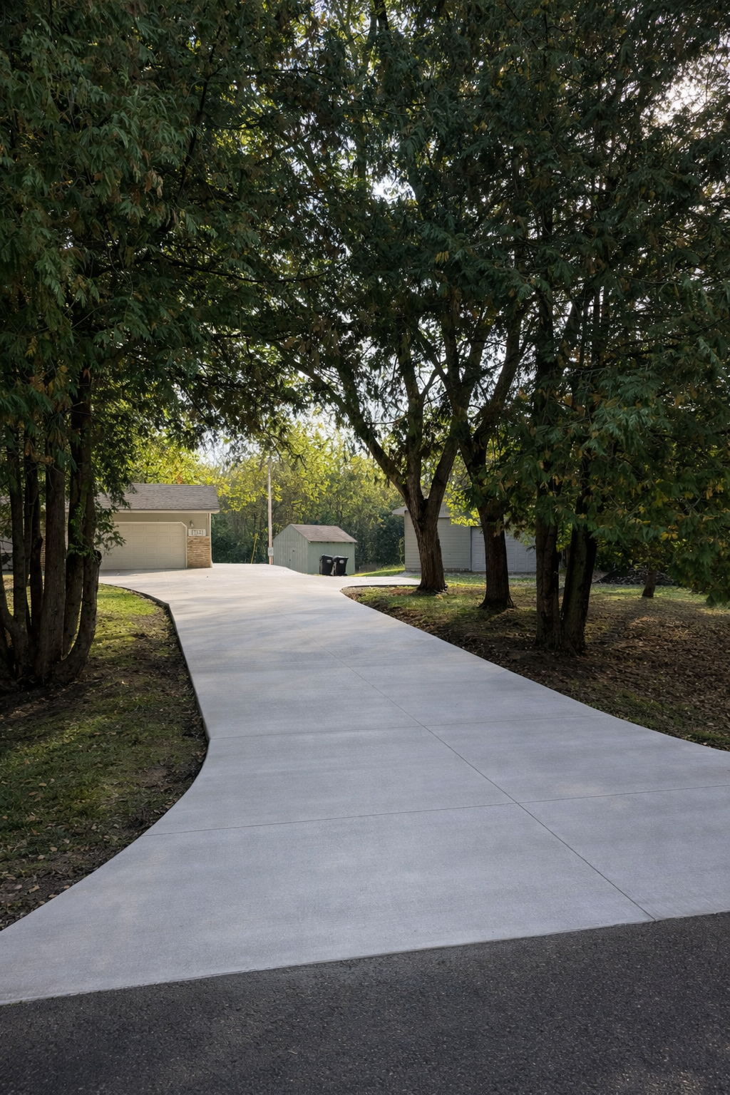 Concrete driveway sealing project in Plymouth MN by Pro Shield Concrete Sealing