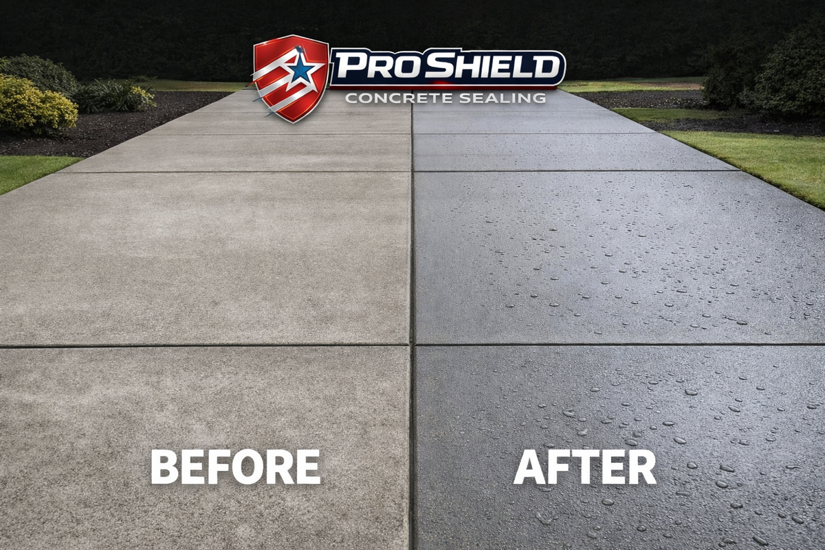 Stamped Concrete Sealing in Minnesota | Pro Shield Concrete Sealing