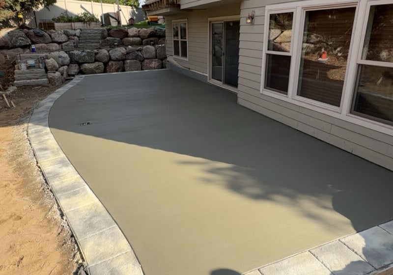 Patio Sealing Project in Wayzata MN by Pro Shield Concrete Sealing