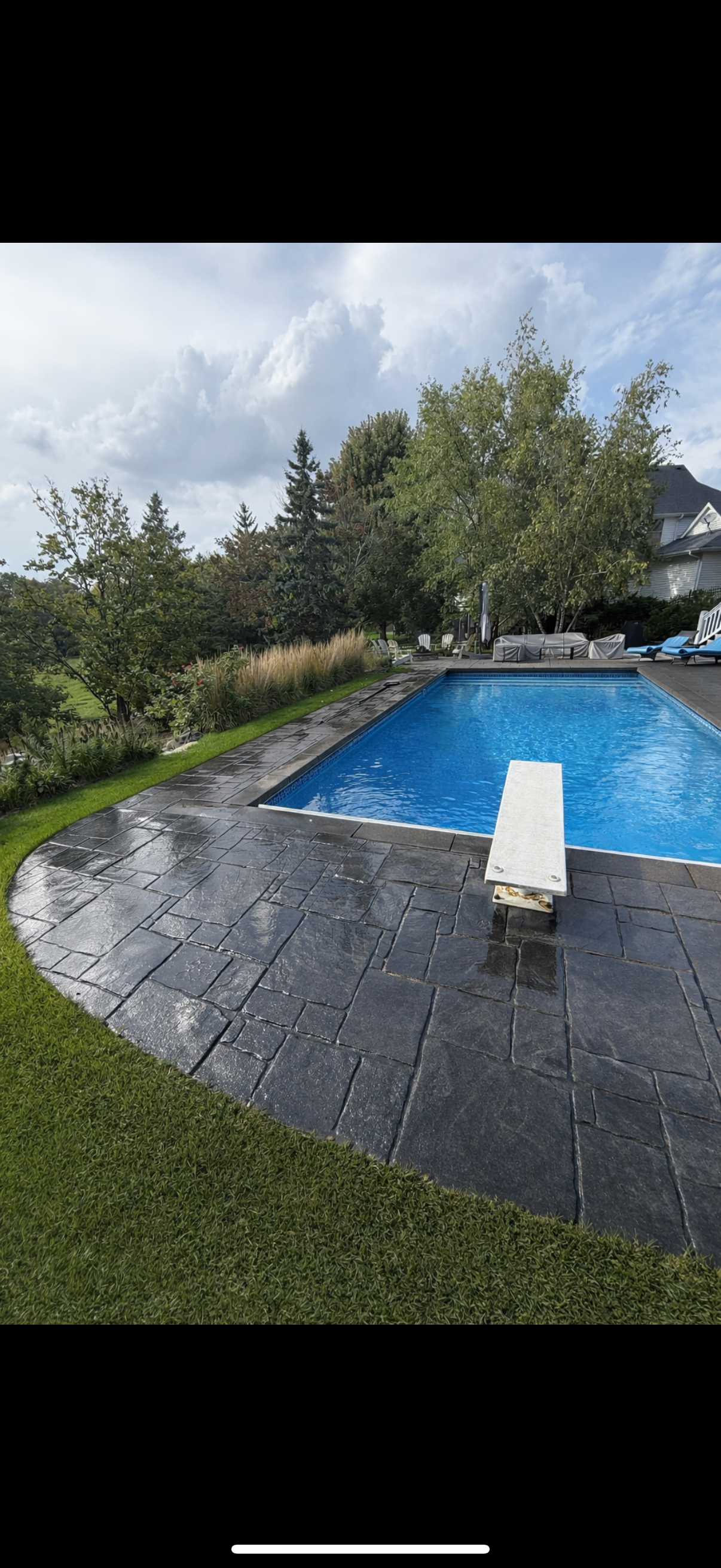 Concrete pool deck cleaning and sealing in Minnesota by Pro Shield Concrete Sealing