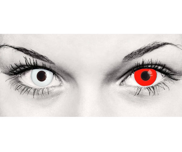 Partylens® kleurlenzen - Crazy Joker - zachte jaarlenzen - Halloween - Cosplay