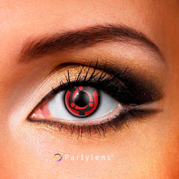 Sharingan Madara Eternal - kleurlenzen rood zwart Partylens®