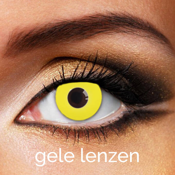 gele lenzen kleurlens.com