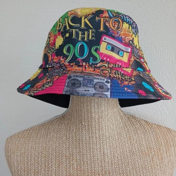Bob 2 vintage 90s année 90 chapeau homme taille unique