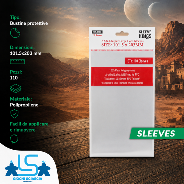 Bustine - sleeve kings 101.5x203