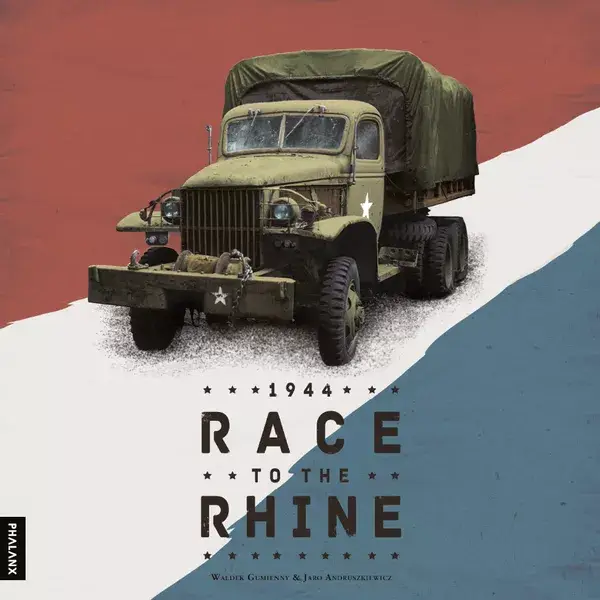 Race to the Rhine - Inglese + Regolamento ita stampato - Usato