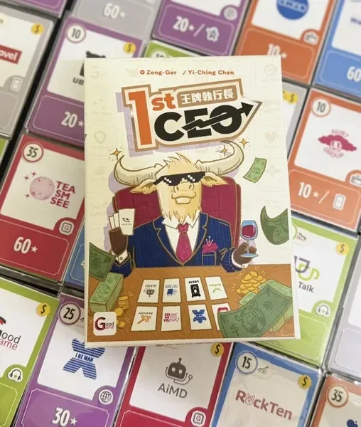 1st CEO - dettagli e componenti del gioco da tavolo