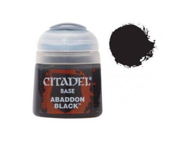 Colore citadel Base Abbadon Balck 21-25