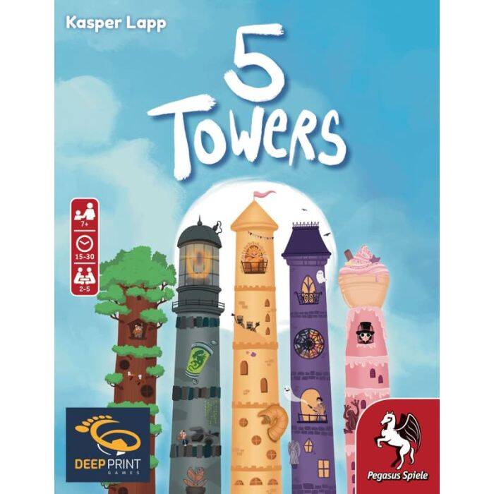5 Towers - Inglese indipendente dalla lingua - Usato
