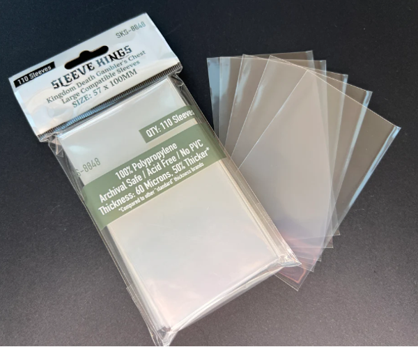 Bustine - Sleeve Kings 57x100- Pezzi 110