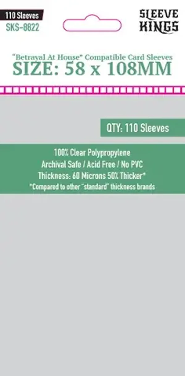 Bustine - Sleeve Kings 58x108 - Pezzi 110