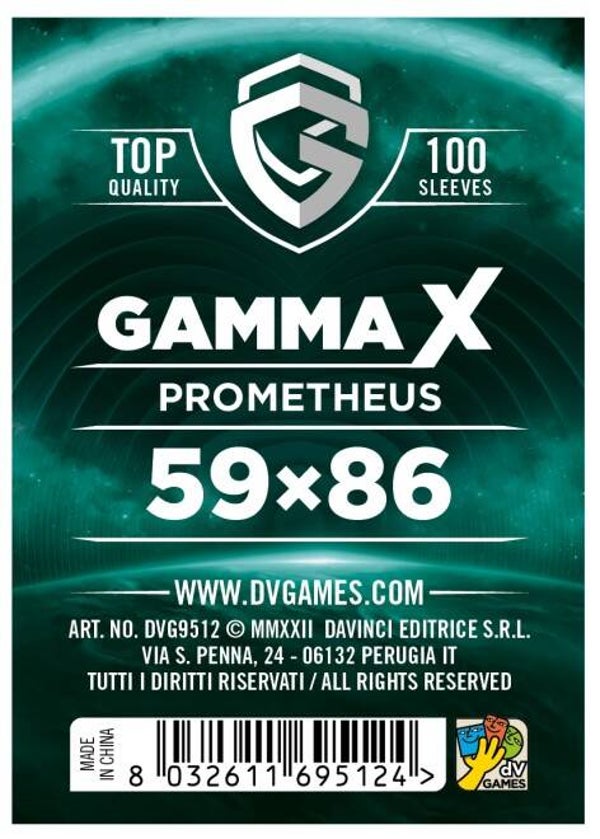 Bustine - GAMMA X - Prometheus 59X86