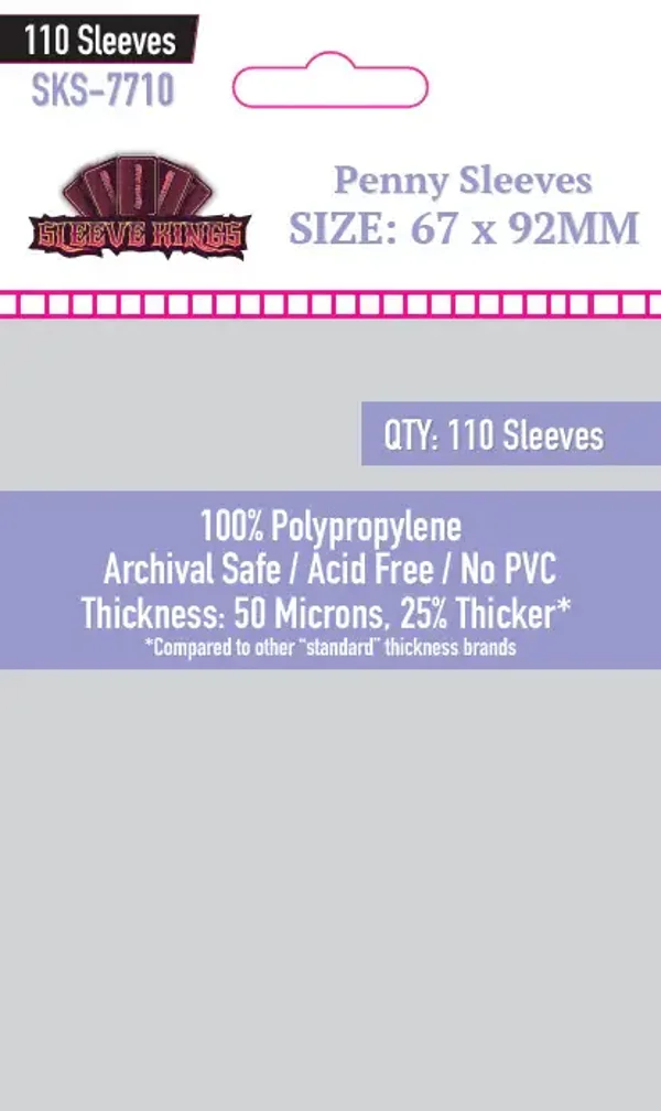 Bustine - Sleeve Kings 67x92 - Pezzi 110