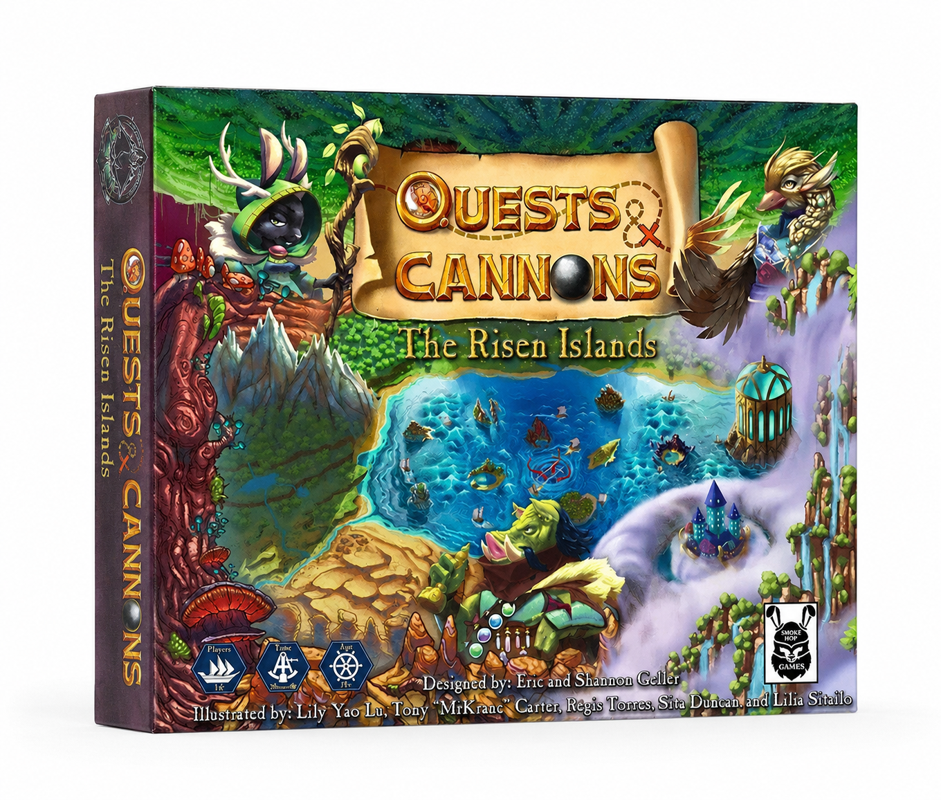 Quests & Cannons The Rising Islands - Inglese