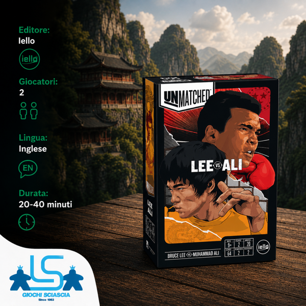 Unmatched - Muhammad Ali vs. Bruce Lee - Inglese + carte foil omaggio