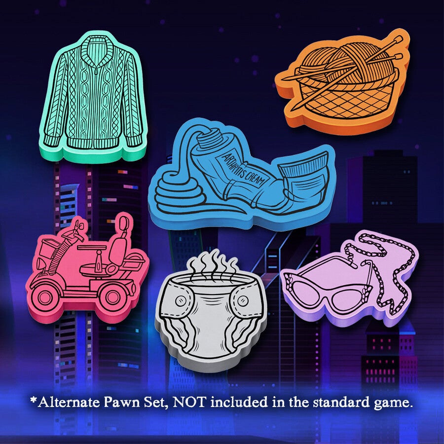 Til Death Do Us Part – ALTERNATE Set of 18 Player Pawns! - Espansione