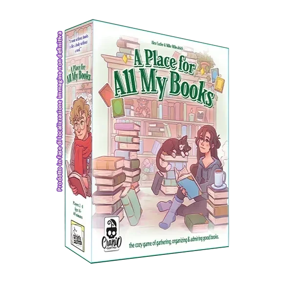 A Place for All My Books - Edizione italiana - Preordine uscita prevista Estate 2026