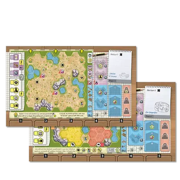 Ark Nova - Zoo Map Pack 1