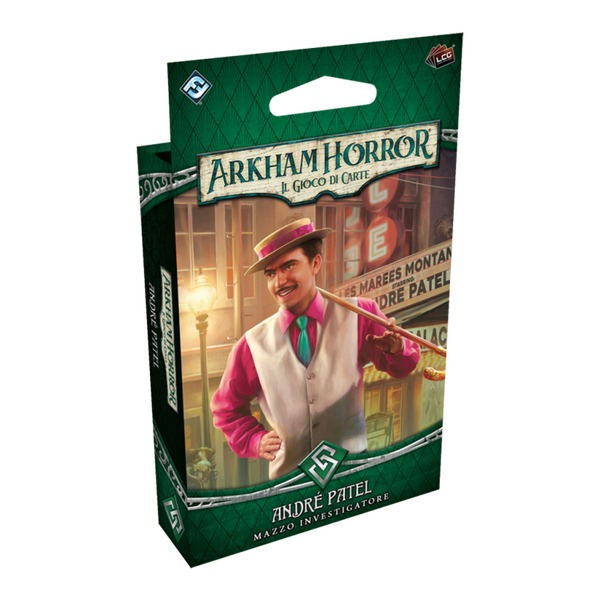 Arkham Horror LCG - André Patel - Investigatore - Preordine Uscita prevista 17 Aprile 2026
