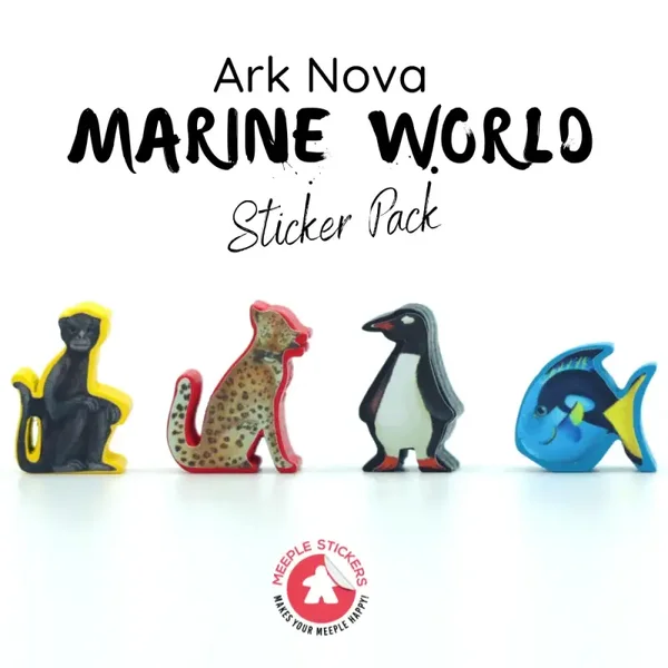 Ark Nova Espansione Mondi Sommersi - Sticker set