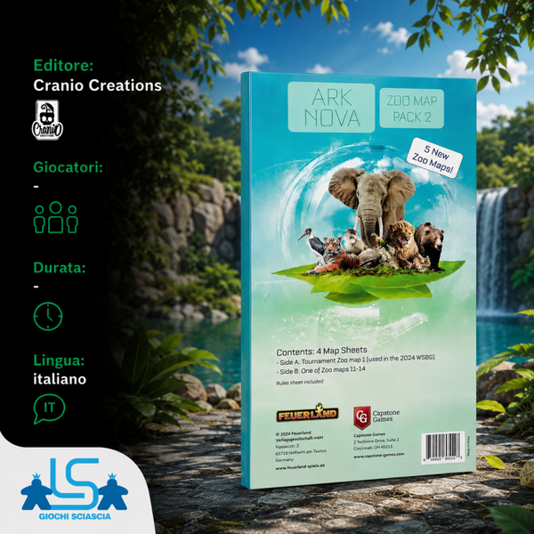 Ark Nova - Zoo Map Pack 2