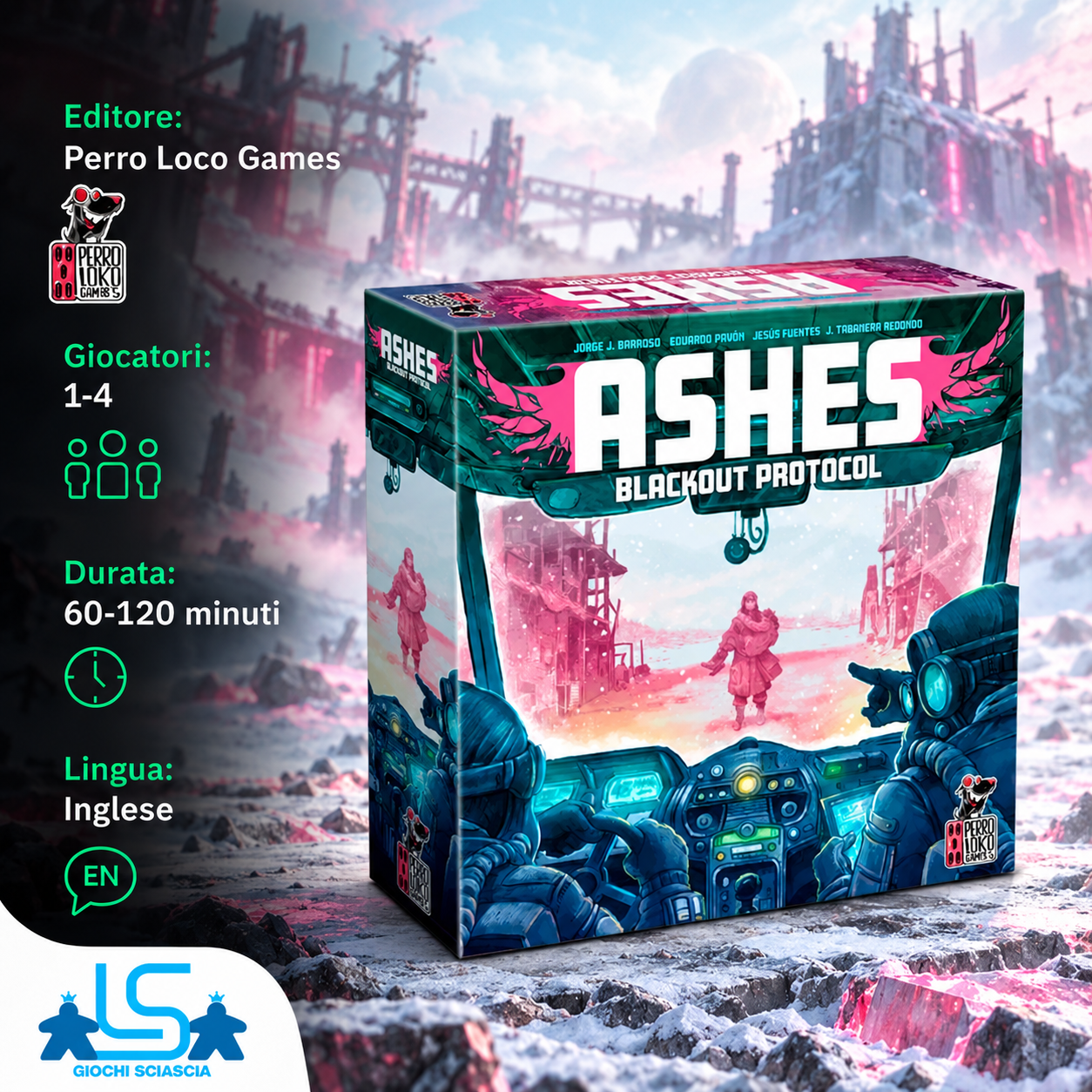 ASHES - Blackout Protocol - Inglese - Preordine Arrivo previsto Novembre 2026