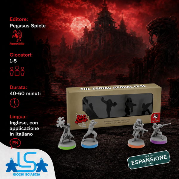 Teburu - The Bad Karmas and the Curse of the Zodiac - The Zodiac Apocalypse Heroes