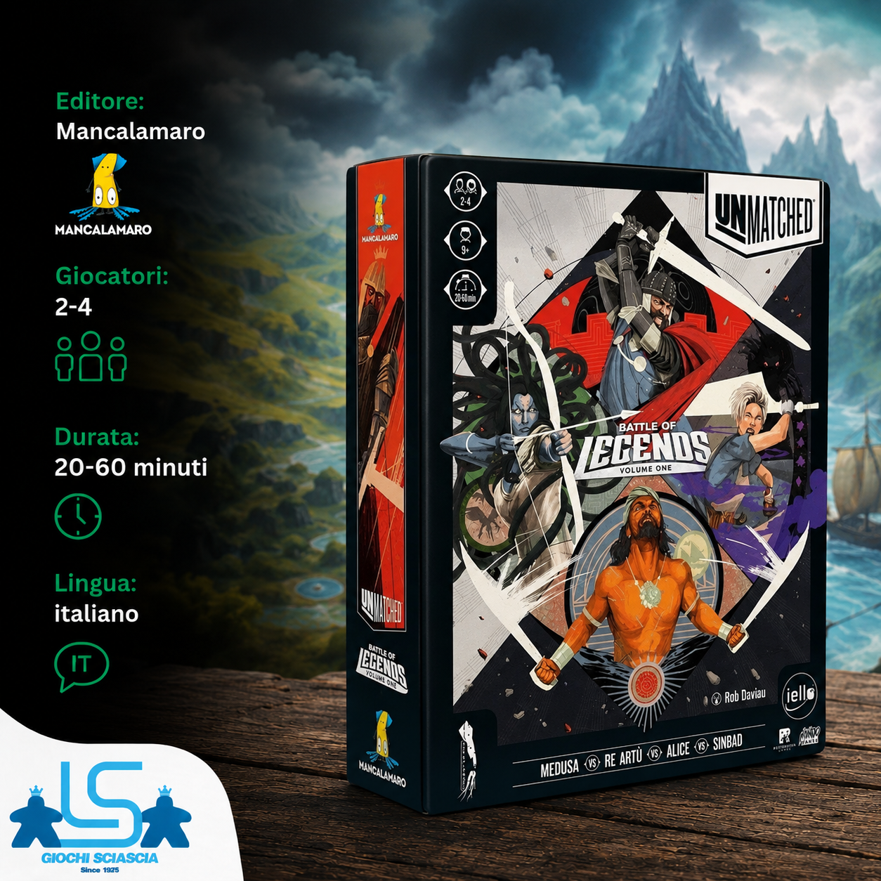 Unmatched - Battle of Legends - Volume Uno