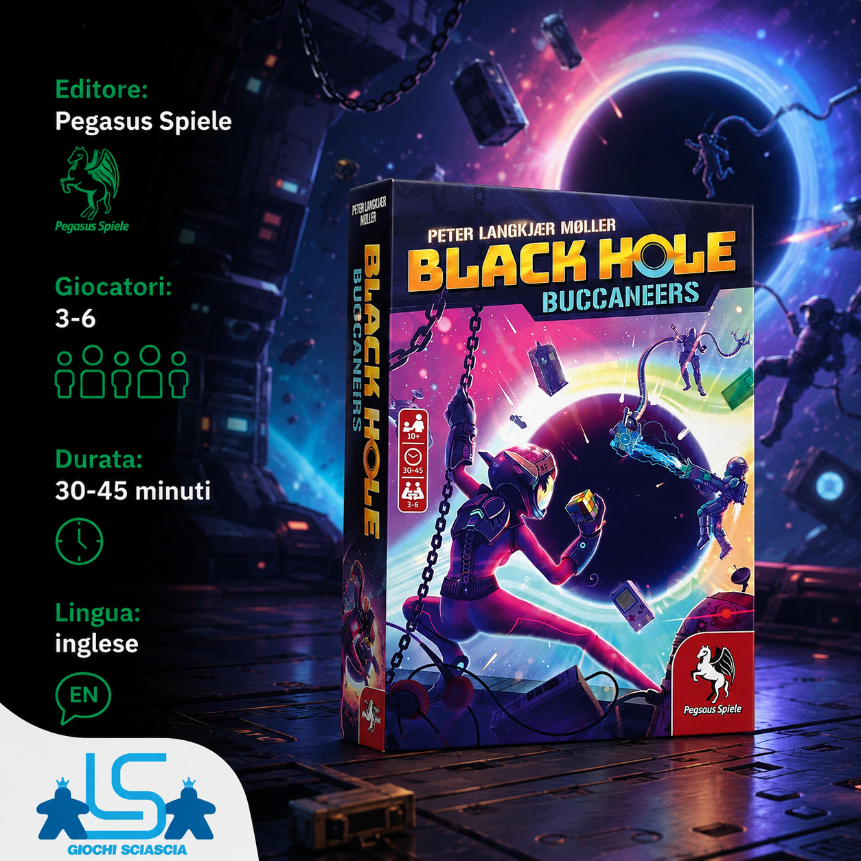 Black Hole Buccaneers - Inglese