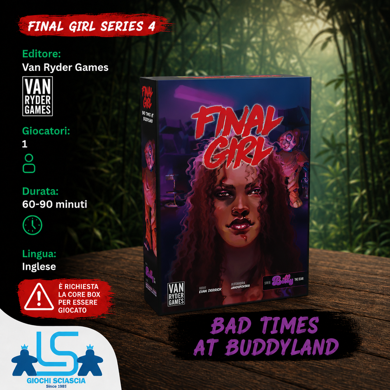 Final Girl Series 4 - Bad Times at Buddyland - Inglese