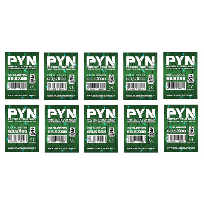Bundle 10 confezioni di bustine Pyn 63,5x88