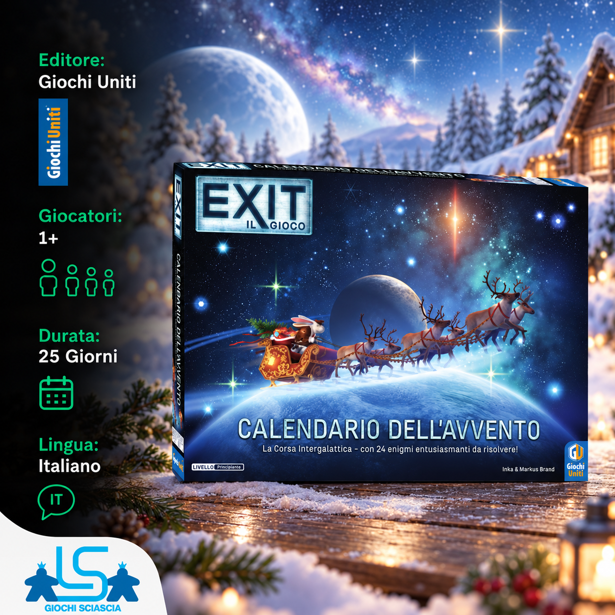 Exit - Il calendario dell'avvento - Edizione Italiana