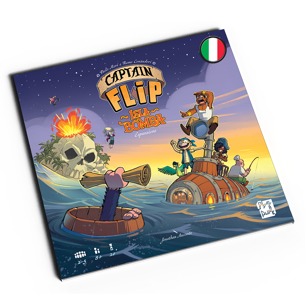 Captain Flip - Isla Bomba - Espansione - Preordina uscita prevista Fine Giugno 2026