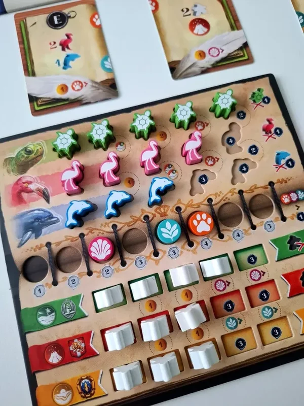 Caribe - immagine dei materiali del gioco