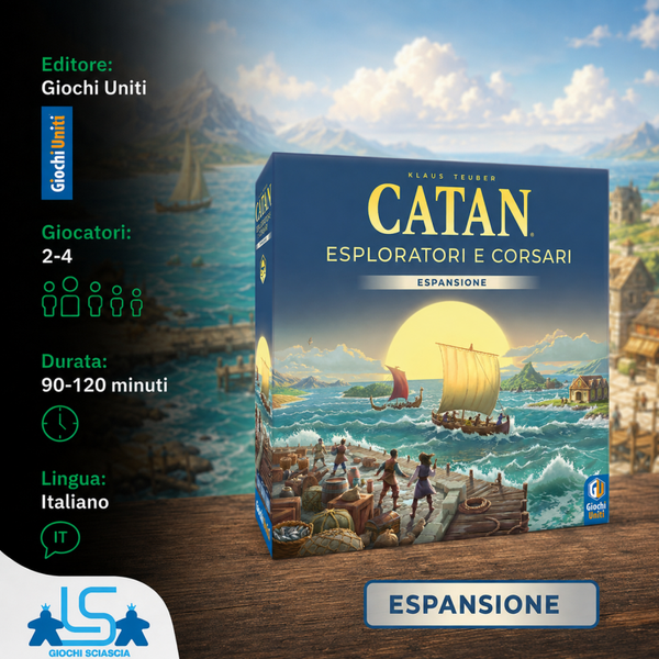 Catan - Esploratori e Corsari - Nuova Edizione