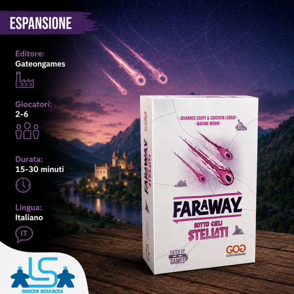 Faraway - Sotto Cieli Stellati - Preordine Arrivo previsto 18  Maggio 2026