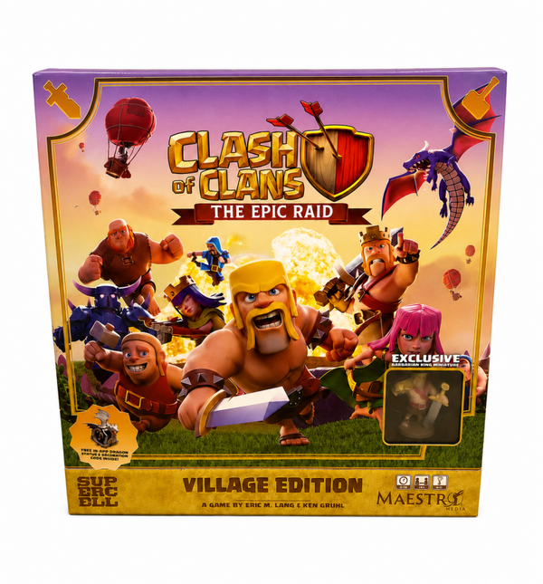 Clash of Clans The Epic Raid Village Edition - Inglese