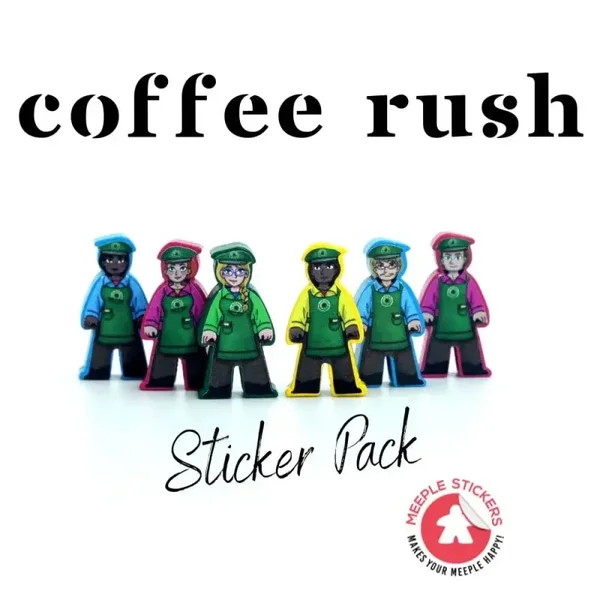 Coffee Rush & Piece of Cake - Sticker set