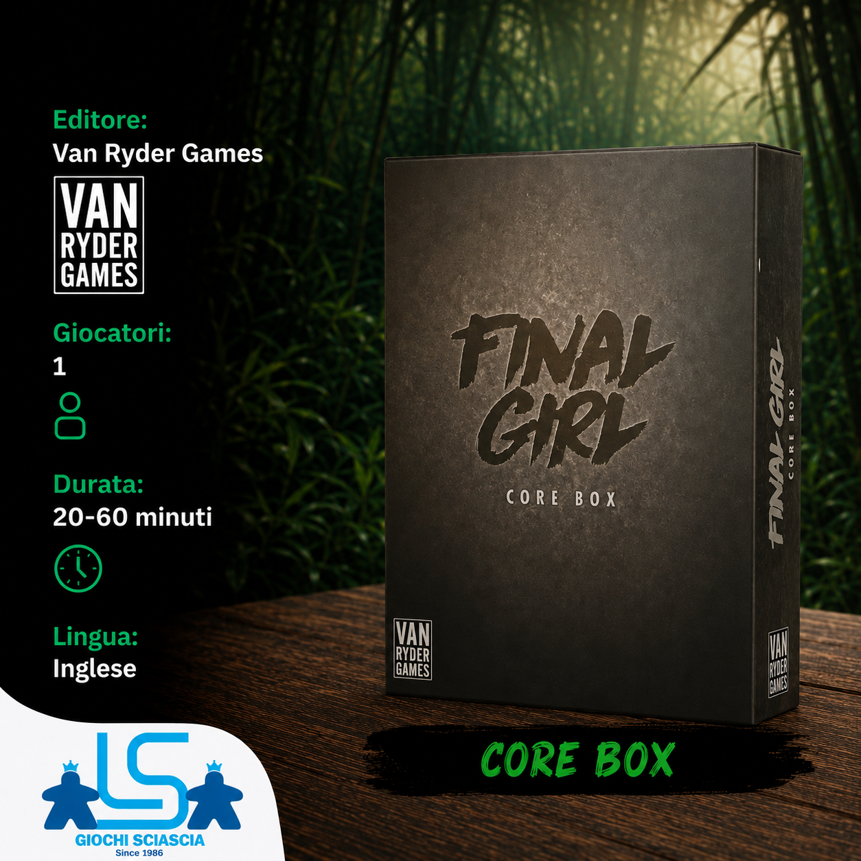 Final Girl – Core Box - Inglese