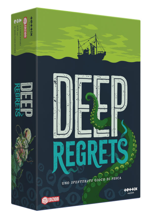 Deep Regrets - Italiano + Espansione Omaggio Preordine uscita prevista Fine Maggio 2026