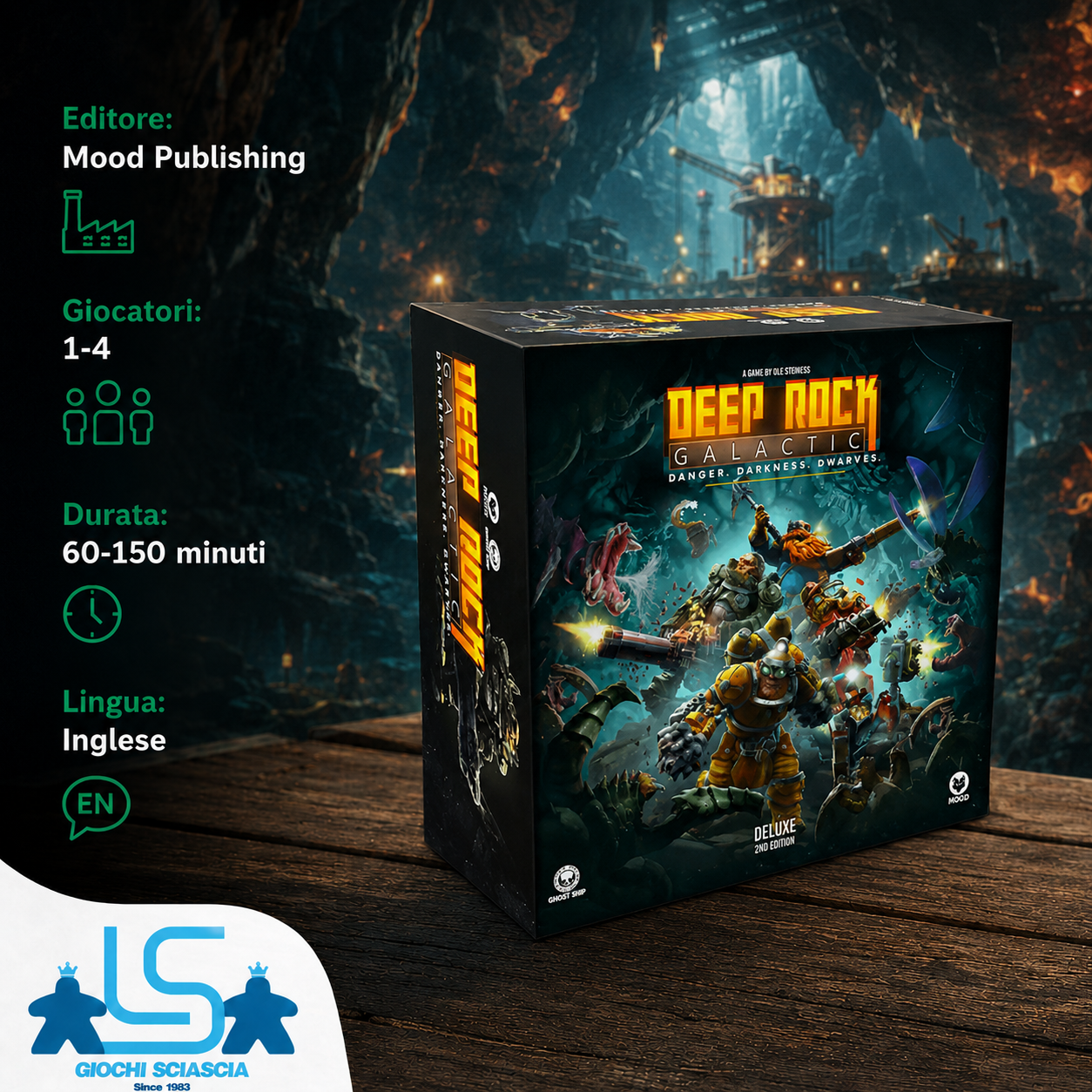 Deep Rock Galactic Deluxe - 2nd Edition - Inglese