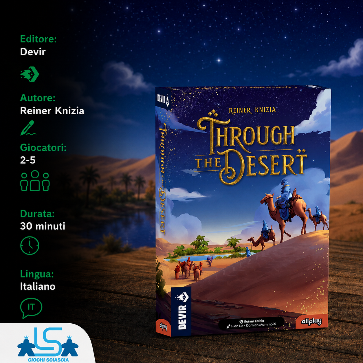 Through the Desert - Edizione Italiana